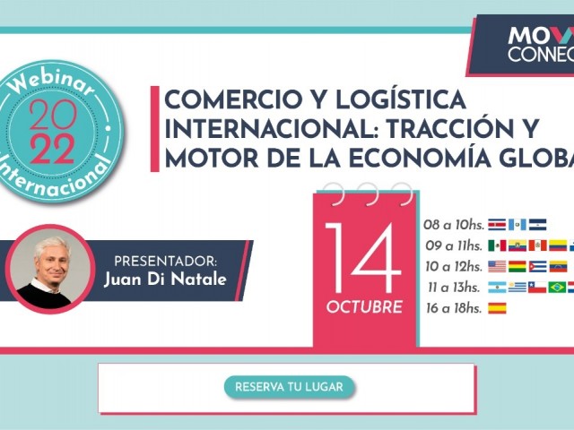 Webinar Internacional 2022 de Comercio Exterior y Logística