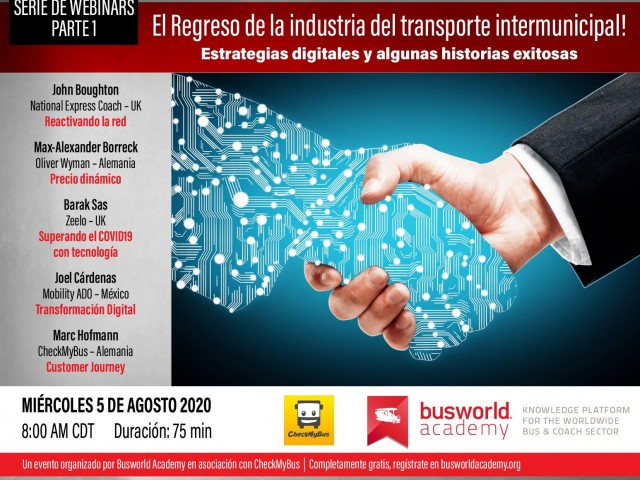 El Regreso de la industria del transporte de pasajeros de larga distancia: "Estrategias digitales y algunas historias exitosas"