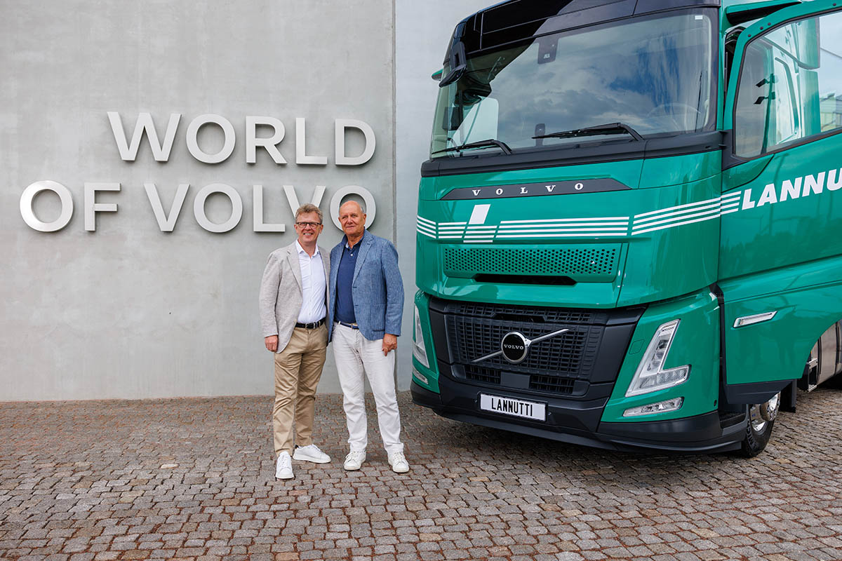 Volvo recibe un importante pedido de 1.500 camiones Volvo FH Aero del transportista italiano Lannutti