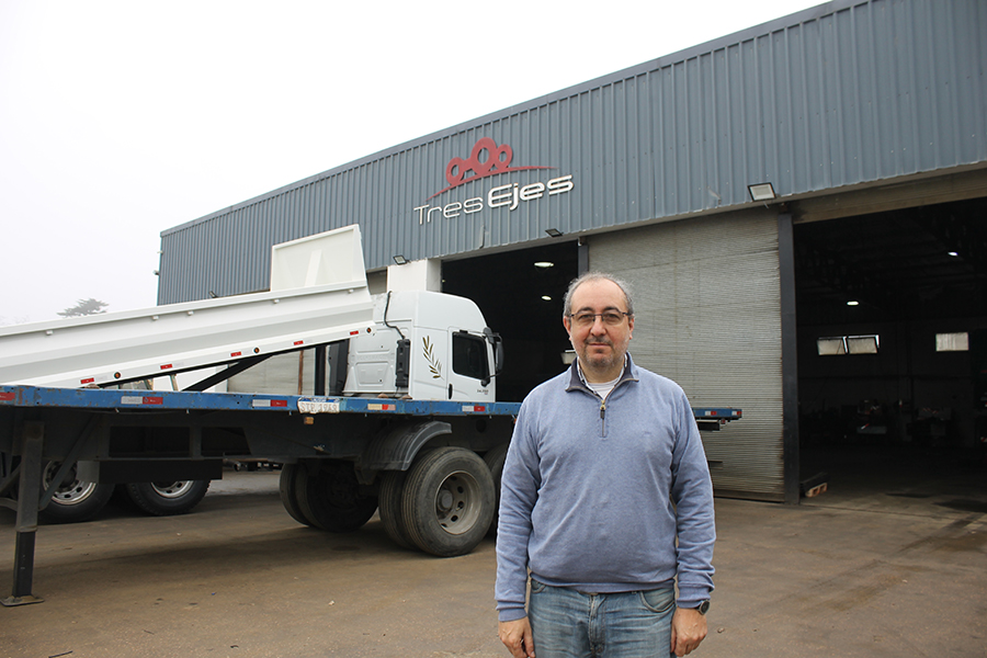 TRES EJES es una empresa enfocada a brindar una solución integral para el transporte pesado en todo el Uruguay