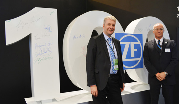 ZF cumple años, en este septiembre de 2015 está celebrando el 100 aniversario de la marca