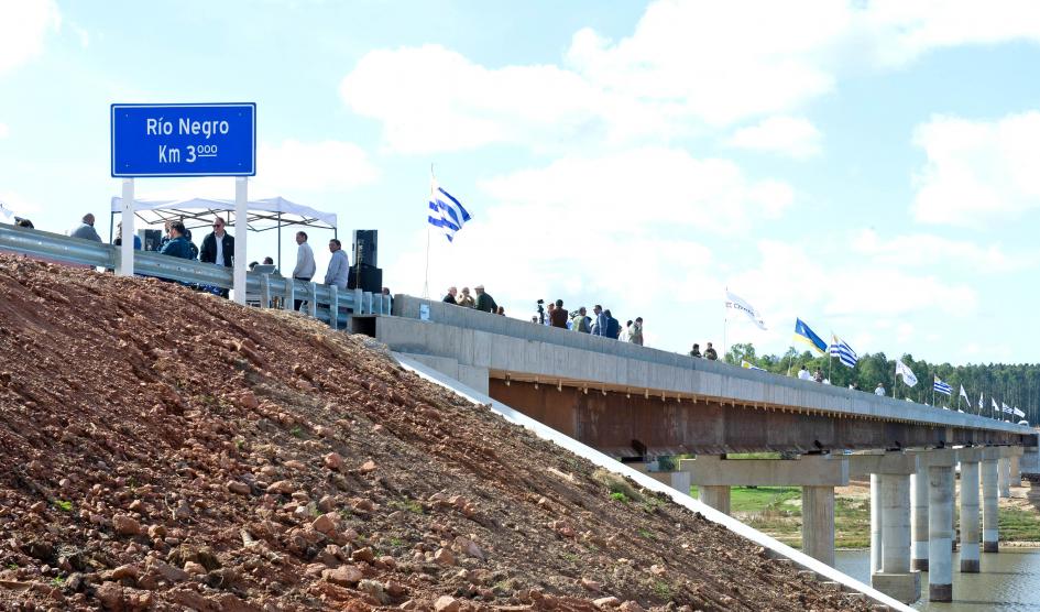 Se inauguró Puente en Picada de Oribe que mejora la conectividad entre Tacuarembó y Durazno