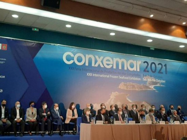 ANP participó de la inauguración de la la Feria Internacional de Productos del Mar Congelados (CONXEMAR) 2021 en Vigo.