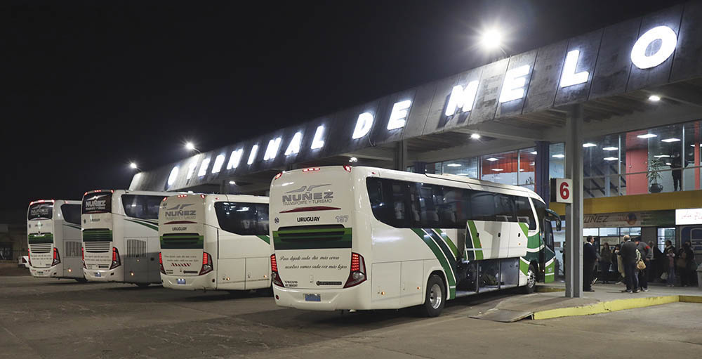 Núñez comenzó el servicio entre Melo y Punta del Este