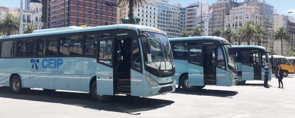 Volkswagen llega a Uruguay para el transporte de estudiantes