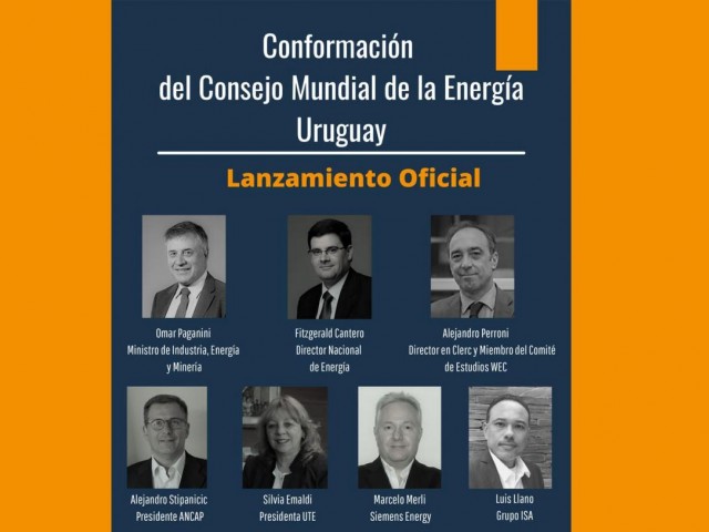 Gobierno y WEC lanzaron el Consejo Mundial de la Energía Uruguay