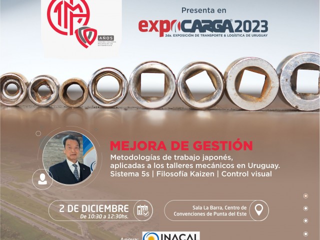 EXPOCARGA 2023: El Centro Talleres Mecánicos de Automóviles tendrá fuerte presencia con un stand y una disertación para socios