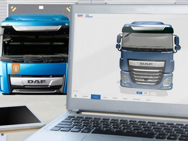 El configurador 3D de DAF Truck nominado a los prestigiosos “Computable Awards 2018”