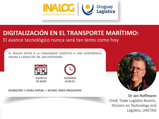 Conferencia online Jan Hoffmann – Digitalización del transporte marítimo