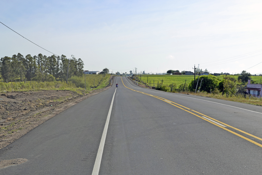 Se inauguraron obras de refacción y ensanche de la Ruta 7