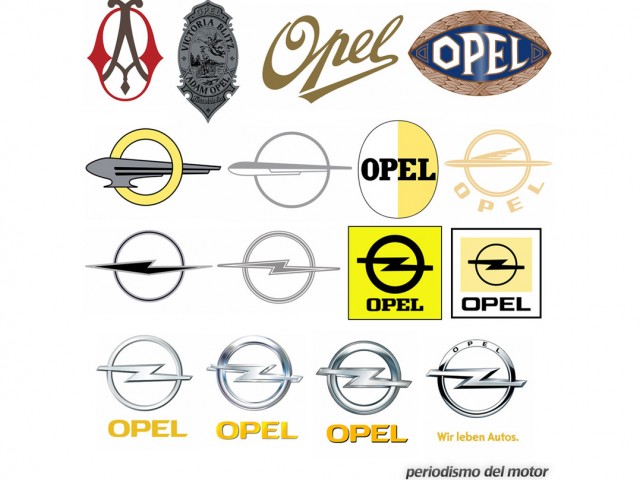 ¿De dónde viene el nombre?: Opel. Cuando los dirigibles cayeron en el olvido, el logo de Opel se actualizó con el símbolo de un avión cohete muy simplificado que daba la sensación de velocidad.