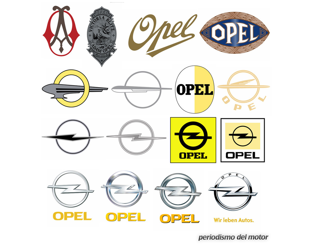 ¿De dónde viene el nombre?: Opel. Cuando los dirigibles cayeron en el olvido, el logo de Opel se actualizó con el símbolo de un avión cohete muy simplificado que daba la sensación de velocidad.