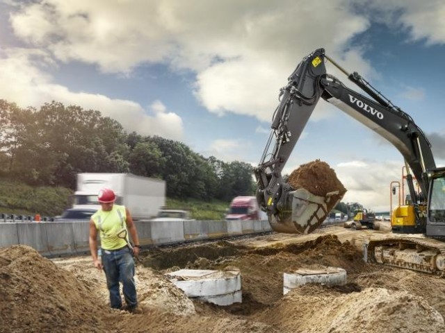 La Volvo ECR355E, un rendimiento de gran alcance