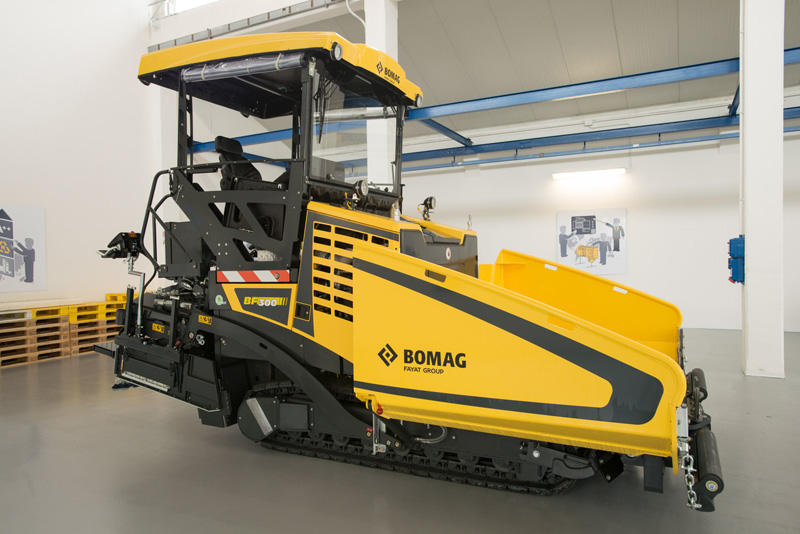 Bomag presenta una nueva extendedora de mezclas