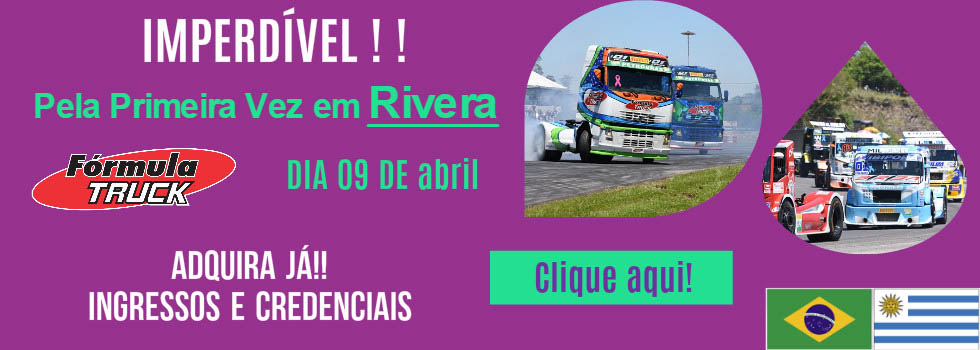 Ya están a la venta las entradas para la Fórmula Truck en Rivera!!!