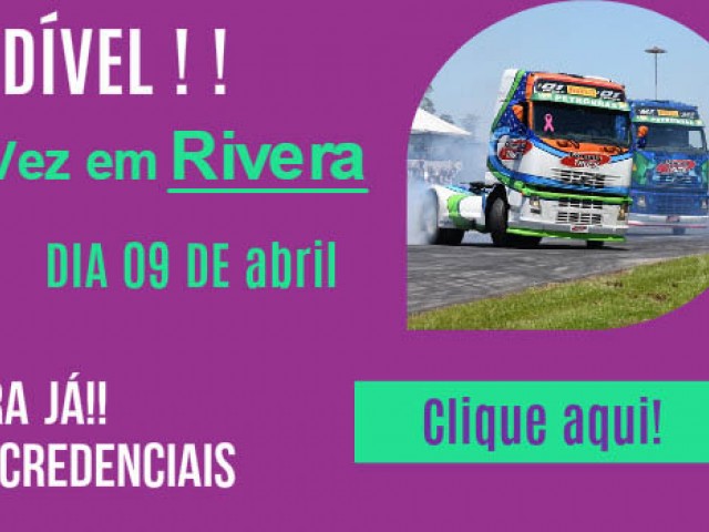 Ya están a la venta las entradas para la Fórmula Truck en Rivera!!!