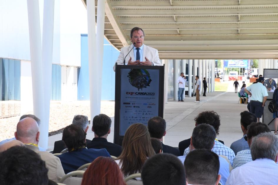 EXPOCARGA 2023: "Uruguay apunta a consolidarse como centro logístico clave en la región", sostuvo Falero en la inauguración