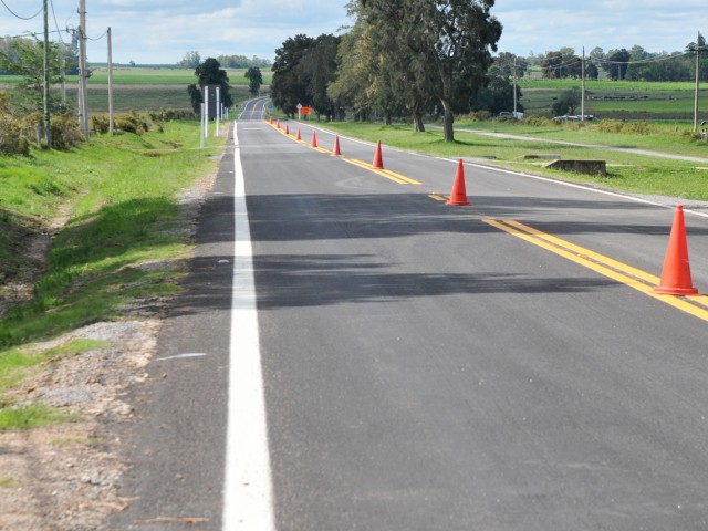 En Flores: Gobierno inauguró diversas obras en tramo de ruta n.° 23