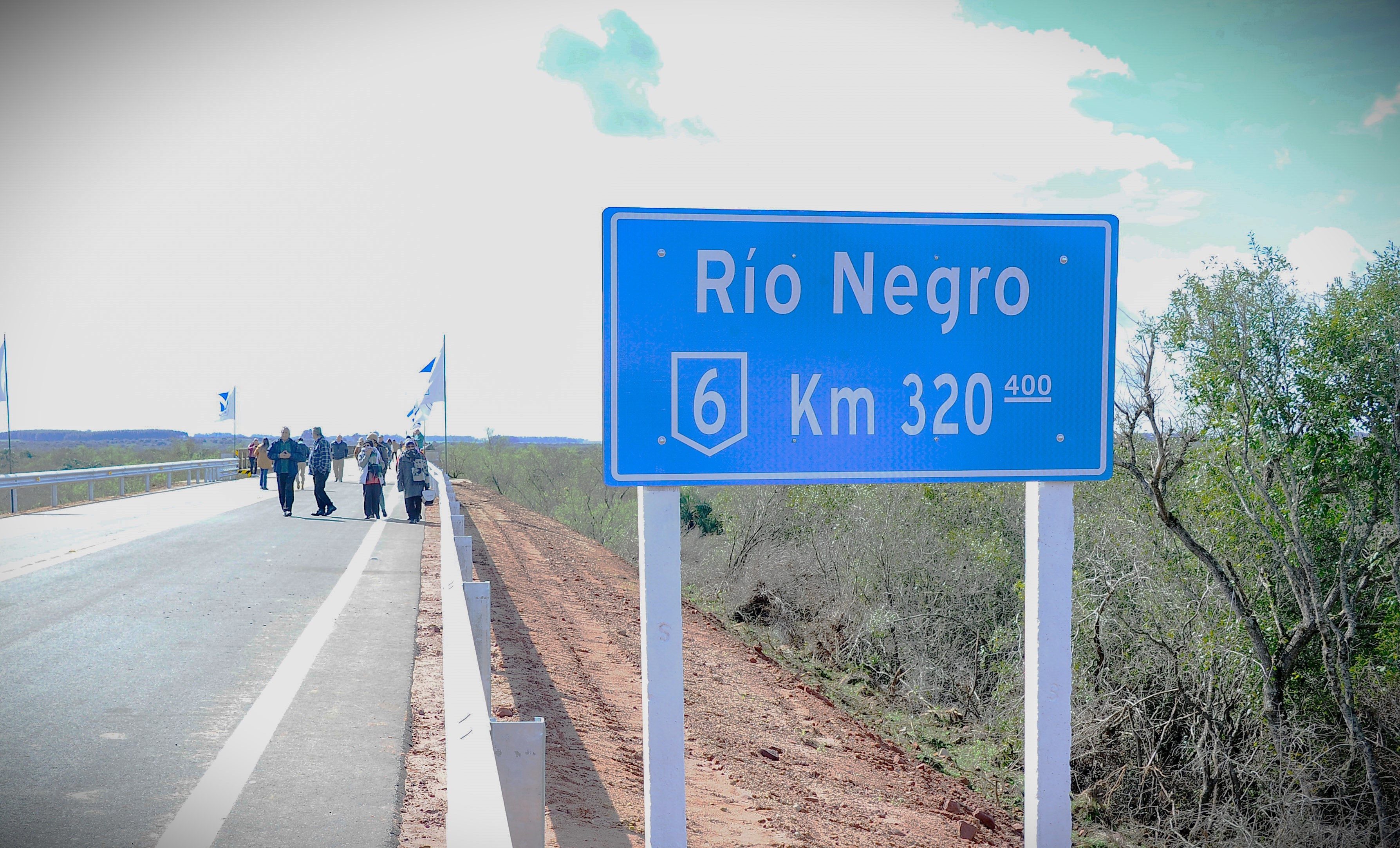 Se inauguraron obras sobre ruta n.º 6 tras inversión de 30 millones de dólares