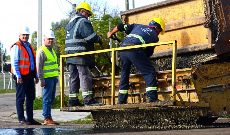 Florida ejecuta obras de infraestructura vial con fondos nacionales por casi 50 millones de pesos