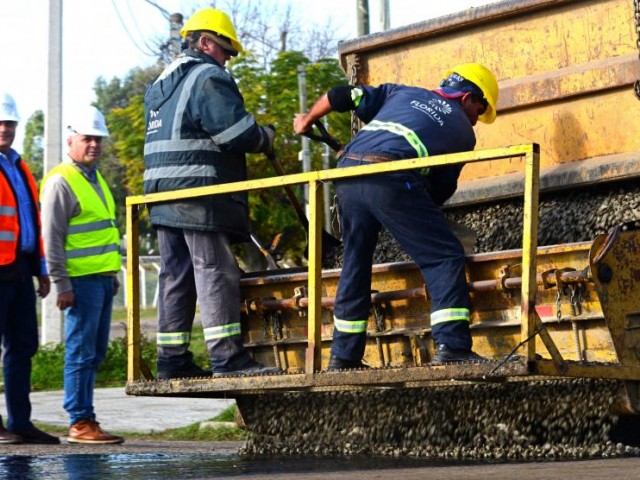 Florida ejecuta obras de infraestructura vial con fondos nacionales por casi 50 millones de pesos