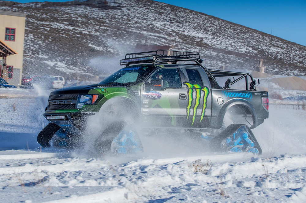 Ford F-150 RaptorTRAX: el nuevo juguete de Ken Block