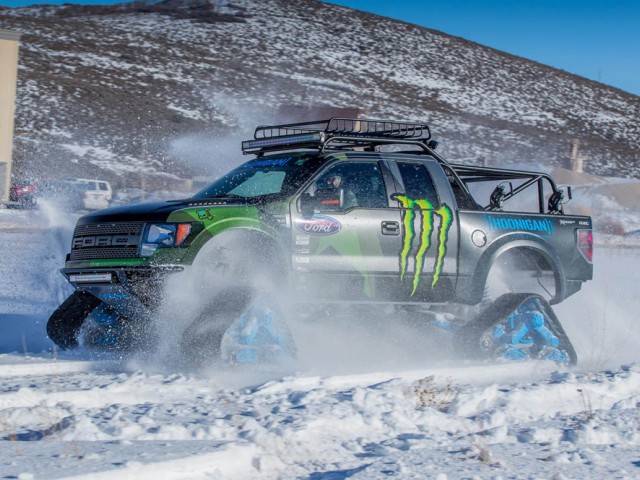 Ford F-150 RaptorTRAX: el nuevo juguete de Ken Block