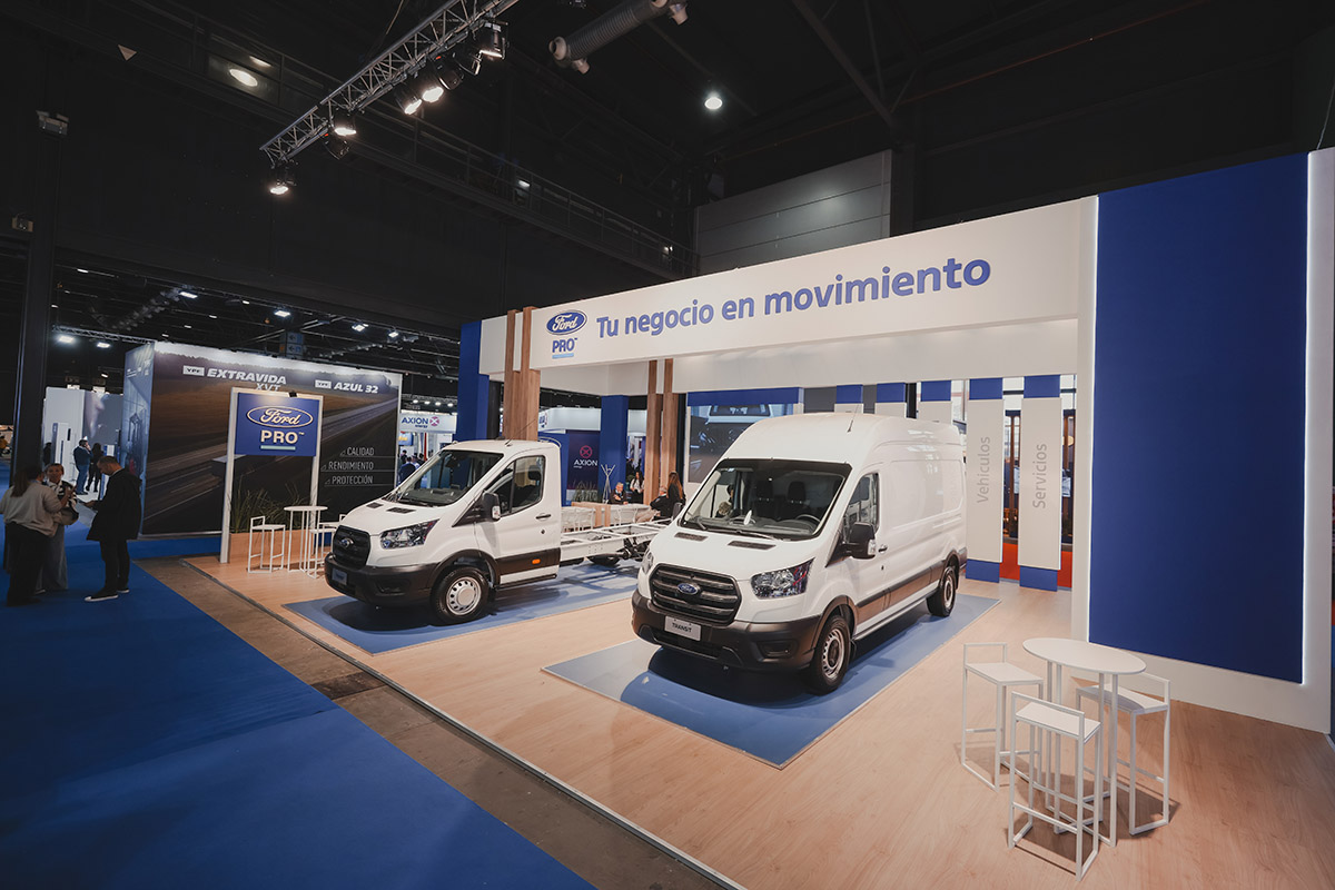 FORDPRO impulsa la eficiencia logística con Transit Van y Transit Chasis en Expo LOGISTI-K