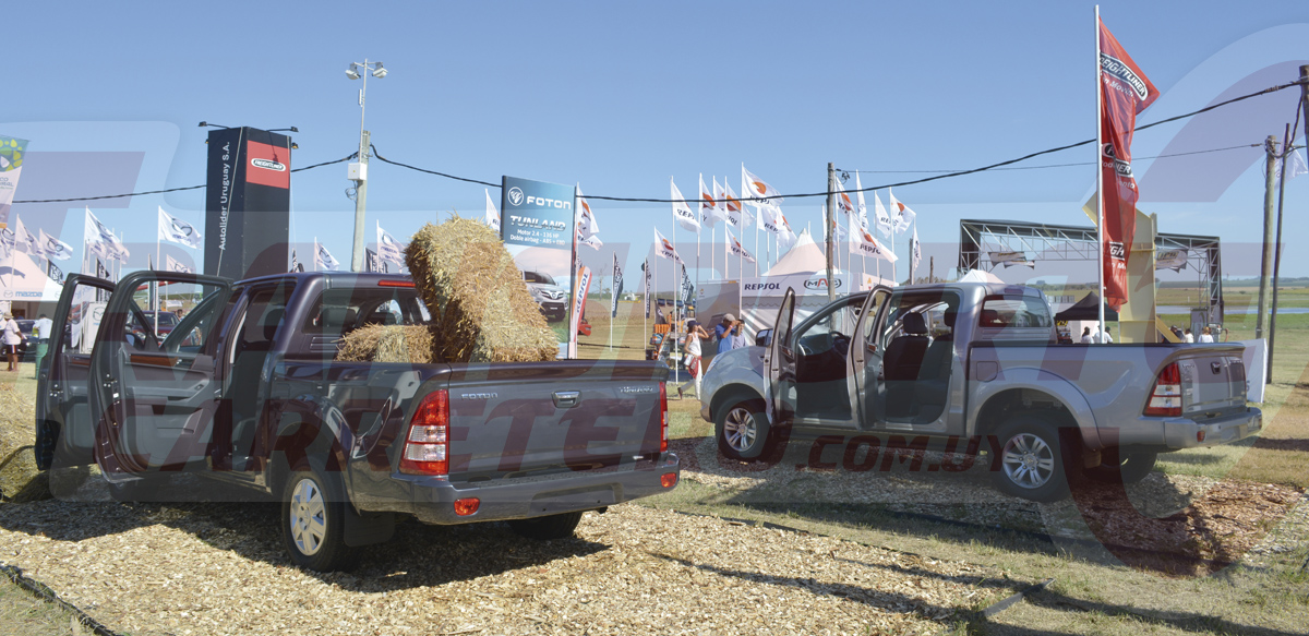 Repaso Expo Activa 2015: AUTOSTAR S.A.presente con doble cabina Foton Tunland