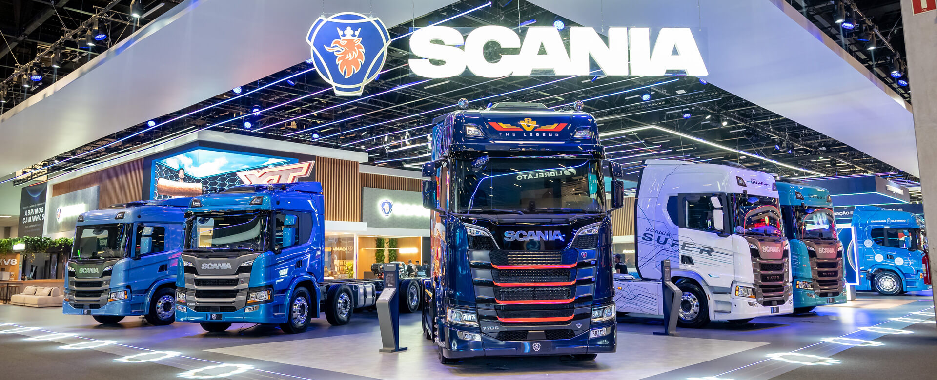 El modelo SCANIA R ganó el premio a "Camión del año en América Latina 2025" en FENATRAN