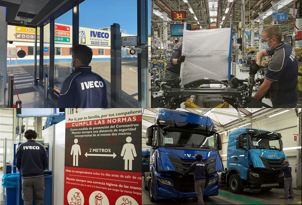 Las fábricas de IVECO en España arrancan su actividad