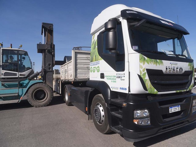 Transportistas argentinos prueban el IVECO Stralis GNC