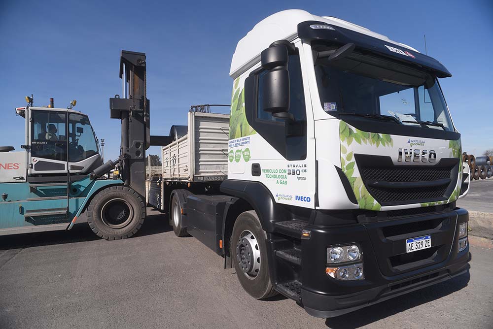 Transportistas argentinos prueban el IVECO Stralis GNC