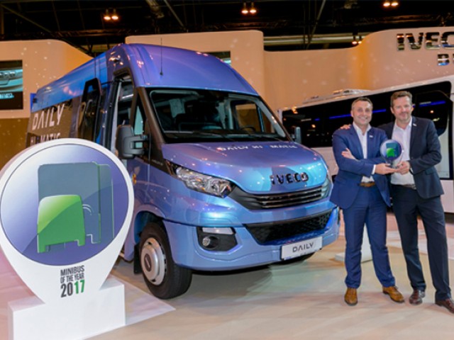 IVECO Daily Tourys, coronado “International Minibus of the Year 2017”