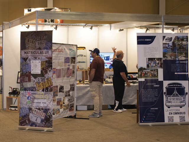 “La historia en ómnibus”, un espacio destacado en EXPOCARGA