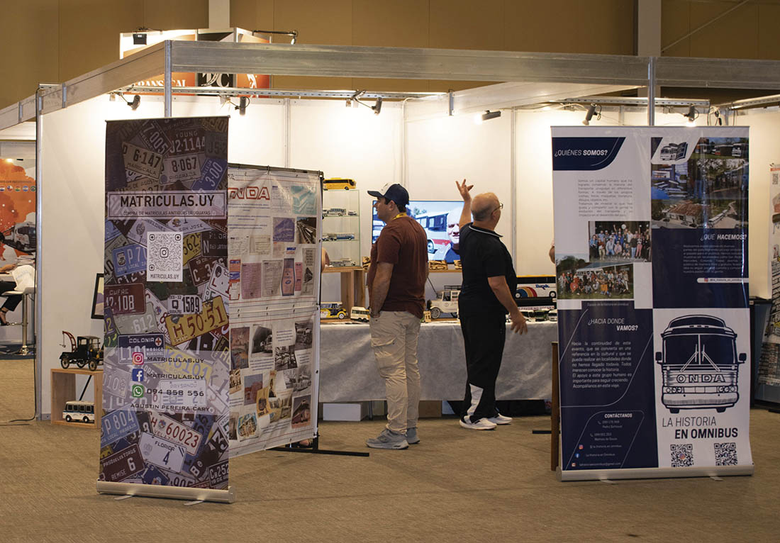 “La historia en ómnibus”, un espacio destacado en EXPOCARGA