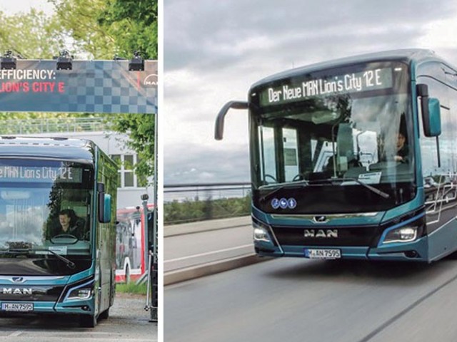 MAN supera los 550 km de autonomía con su bus eléctrico