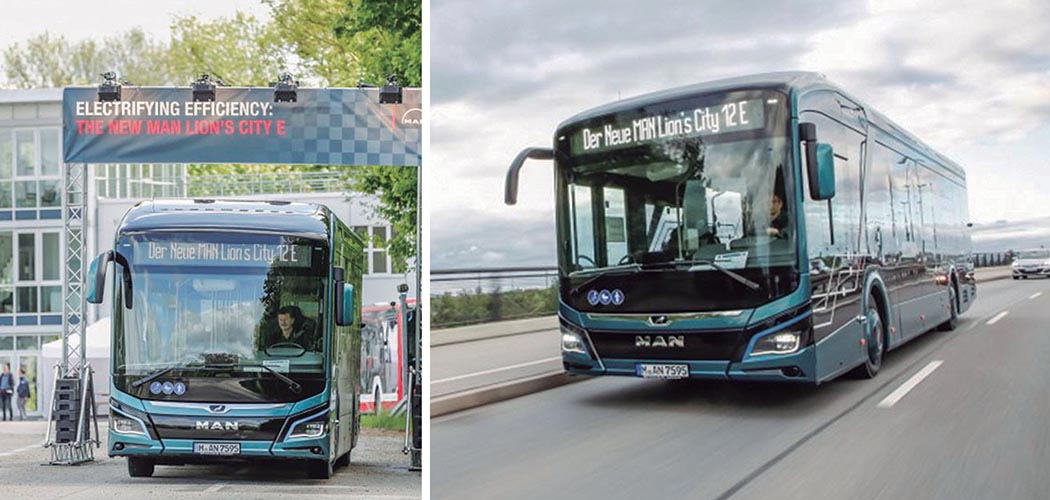 MAN supera los 550 km de autonomía con su bus eléctrico