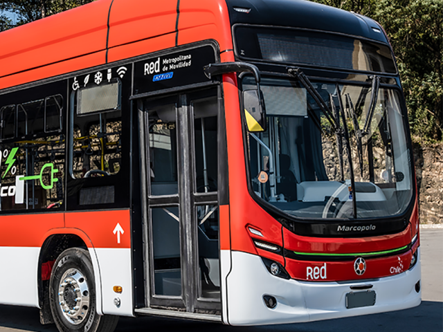 Marcopolo inicia pruebas del bus eléctrico Attivi en Chile