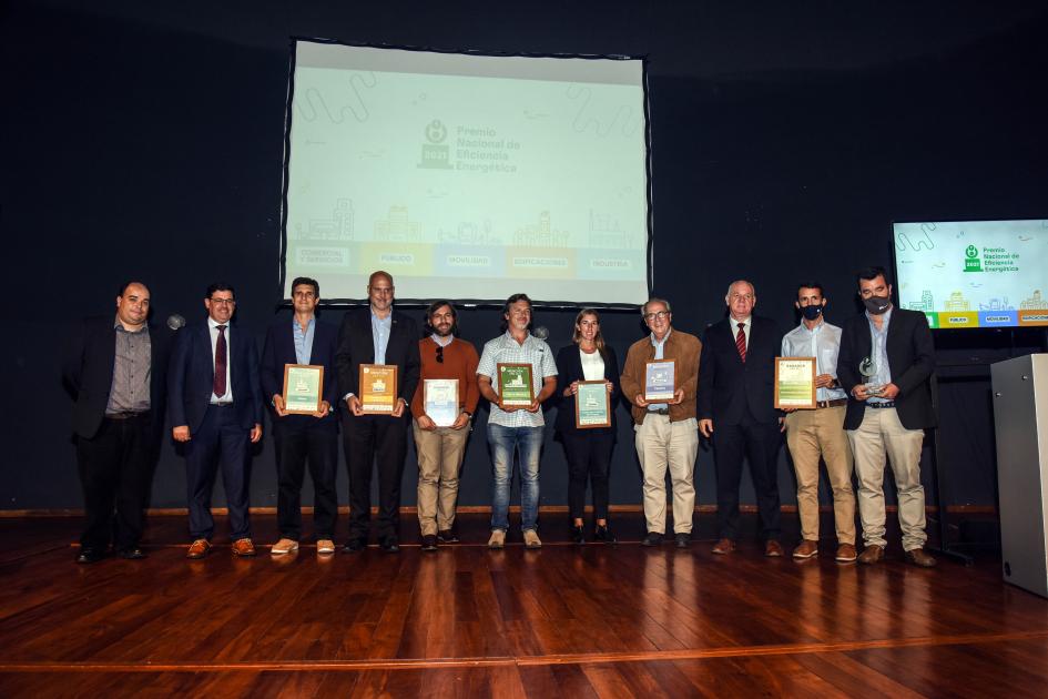 MIEM entregó el Premio Nacional de Eficiencia Energética 2021