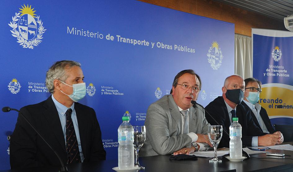 Transporte invierte 199 millones de dólares en rutas y puentes de Montevideo, Canelones y Florida