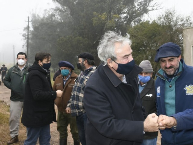 Ministro recorrió localidades de Nico Pérez y Batlle y Ordóñez