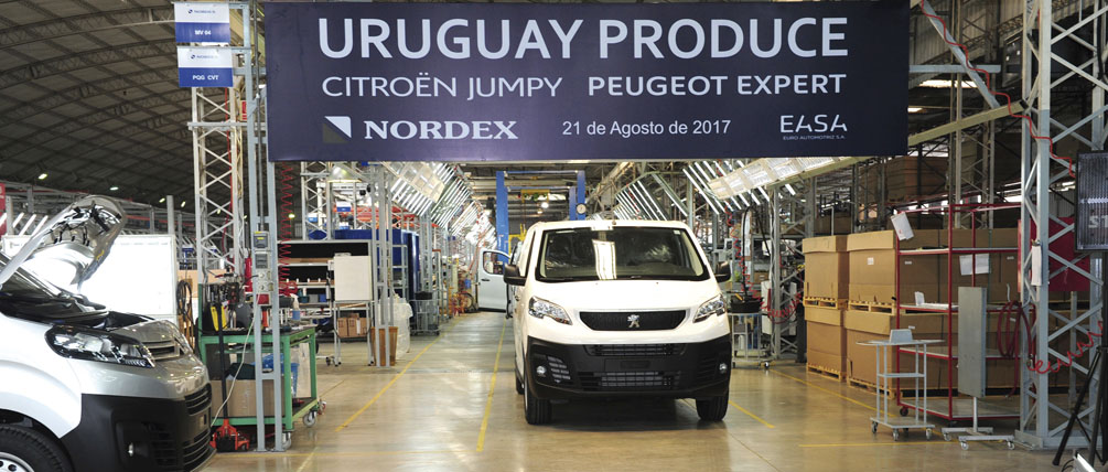 Peugeot Brasil exhibe modelo producido en Uruguay