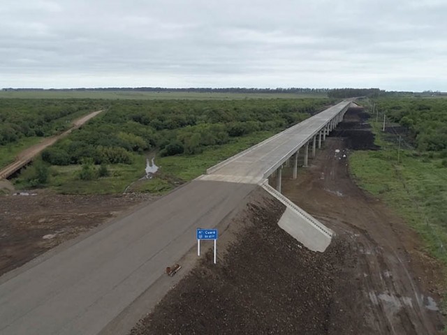 Transporte inauguró obras en cinco puentes sobre ruta 30 con inversión de 22 millones de dólares