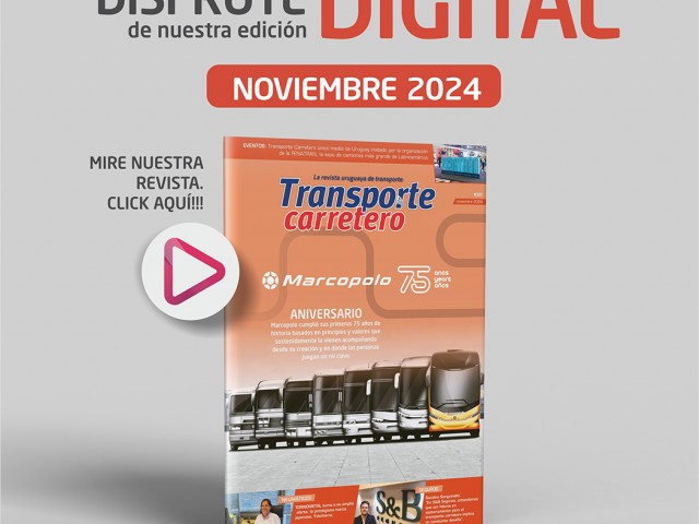 Última Edición de Transporte Carretero - NOVIEMBRE 2024