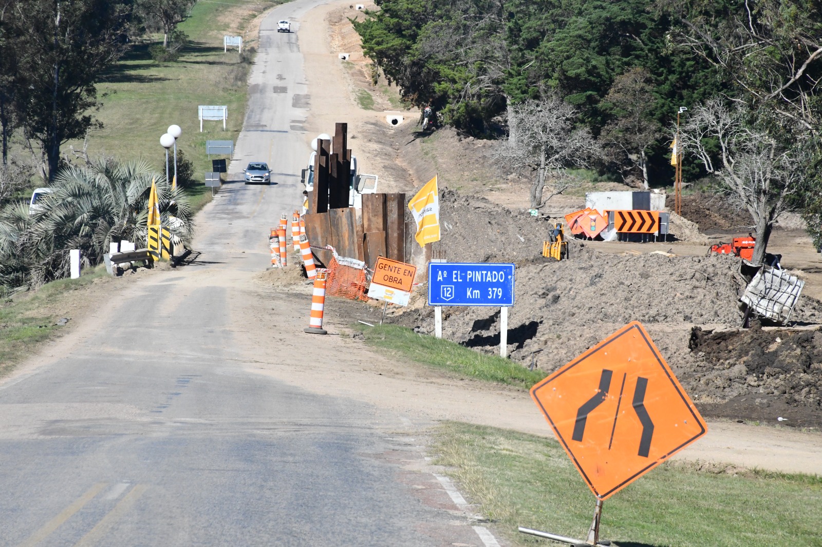 Rehabilitación de la ruta 12: Mejoras en infraestructura vial en Lavalleja y Maldonado