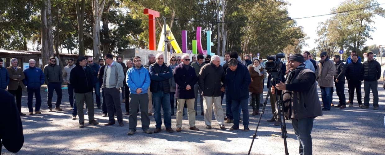 Fueron inauguradas las obras de rehabilitación de ruta 3, en el departamento de Flores