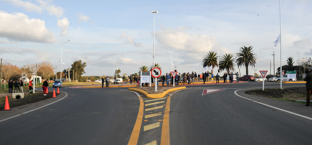 MTOP inauguró obras de infraestructura vial en ruta 6, entre bypass de Sauce y ruta 11