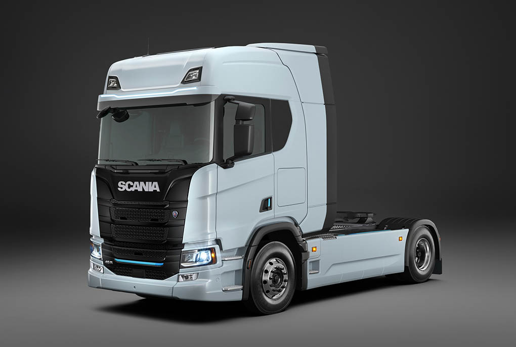 Scania presenta camiones eléctricos para viajes regionales de larga distancia