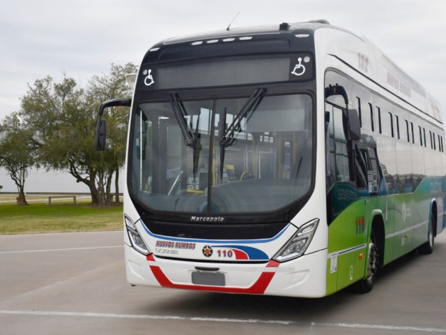 Marcopolo, en asociación con Scania, desarrolla un autobús urbano movido por GNC a Argentina